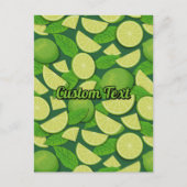 Limoner Hintergrund Postkarte (Vorderseite)