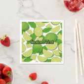 Limoner Hintergrund Serviette (Beispiel)