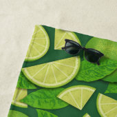 Limoner Hintergrund Strandtuch (Beispiel)
