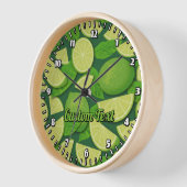 Limoner Hintergrund Uhr (Winkel)