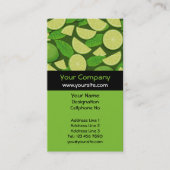 Limoner Hintergrund Visitenkarte (Vorderseite)