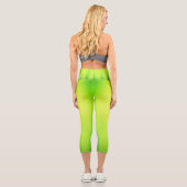 Limoner Kuchen Capri Leggings (Rückseite)