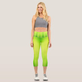 Limoner Kuchen Capri Leggings (Vorderseite)
