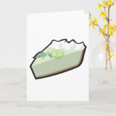 Limoner Kuchen Karte (Gelbe Blume)