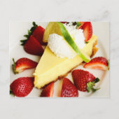 Limoner Kuchen Postkarte (Vorderseite)