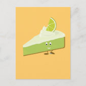 Limoner Kuchenschnitt Postkarte (Vorderseite)