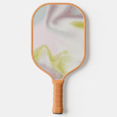 Limoner Lavender Sorbet Monogram Modernes Personal Pickleball Schläger (Rückseite)