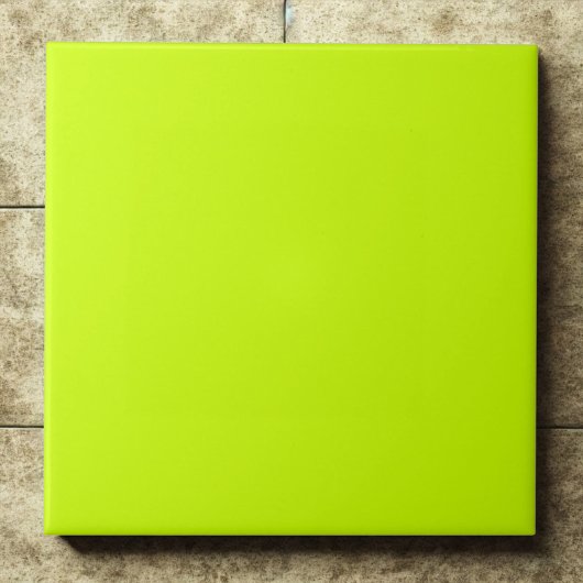Limoner Neon Green Akzent Fliese