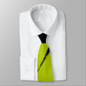 Limoner Pinselstrich Moderner Schwarzer Hintergrun Krawatte (Gebunden)