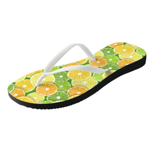 Limoner Pop Badesandalen (Schrägansicht)