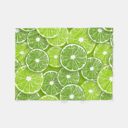 Limoner Pop Fleecedecke (Vorderseite (Horizontal))