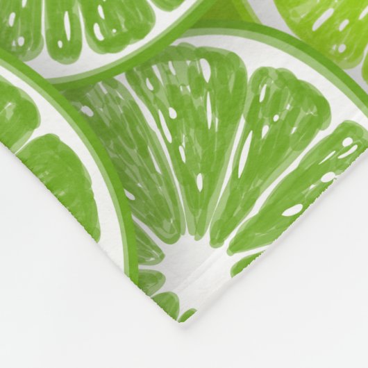 Limoner Pop Fleecedecke (Ecke)