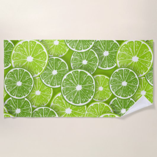 Limoner Pop Strandtuch (Vorderseite)