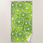 Limoner Pop Strandtuch (Vorderseite)