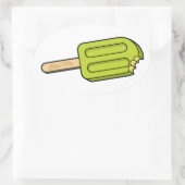 Limoner Popsikel Bite me Oval Stickers (Tasche)