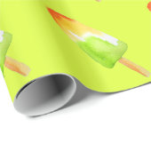 Limoner Popsiv-Pop aus Kiefernholz Kunst niedliche Geschenkpapier (Rolleneckpunkt)