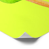 Limoner Popsiv-Pop aus Kiefernholz Kunst niedliche Poster (Ecke)