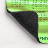 Limoner Schlüsselkalender des Zuckerguss-2019 Mousepad (Ecke)