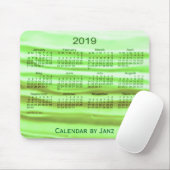 Limoner Schlüsselkalender des Zuckerguss-2019 Mousepad (Mit Mouse)