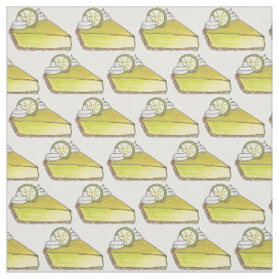 Limoner Schlüsselkuchen-Backwaren Stoff