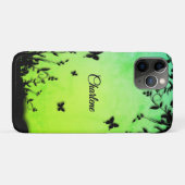 Limoner Schmetterlingsgarten Personalisiert Case-Mate iPhone Hülle (Rückseite (Horizontal))