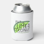Limoner Schnitt | Das Limone in die Kokosnuss gebe Dosenkühler (Kanne Vorderseite)