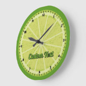 Limoner Schnitt Große Wanduhr (Winkel)