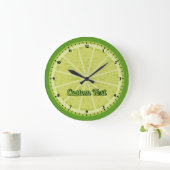 Limoner Schnitt Große Wanduhr (Zuhause)