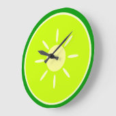 Limoner Schnitt Große Wanduhr (Winkel)