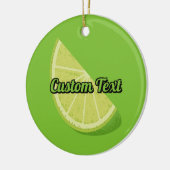 Limoner Schnitt Keramik Ornament (Links)