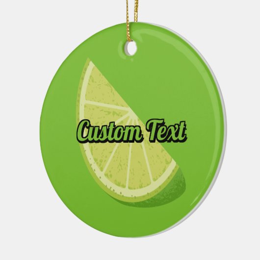 Limoner Schnitt Keramik Ornament (Links)