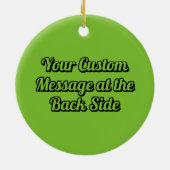 Limoner Schnitt Keramik Ornament (Hinten)