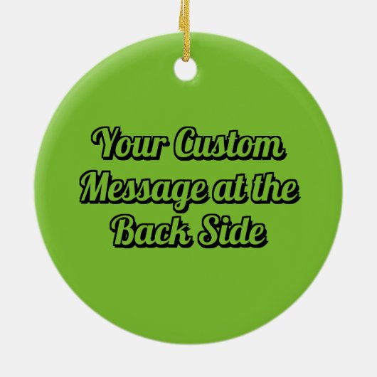 Limoner Schnitt Keramik Ornament (Hinten)