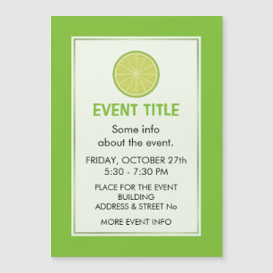 Limoner Schnitt Magnetkarte