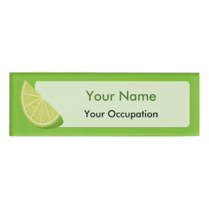 Limoner Schnitt Namenschild