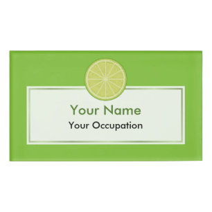 Limoner Schnitt Namenschild