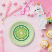 Limoner Schnitt Pappteller (Party)