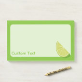 Limoner Schnitt Post-it Klebezettel (Auf Schreibtisch)