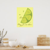 Limoner Schnitt Poster (Küche)