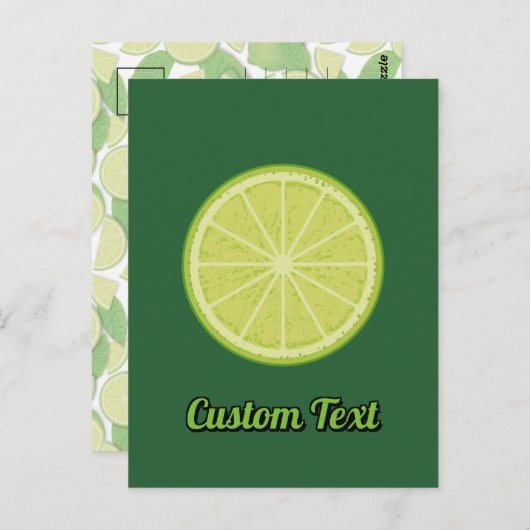 Limoner Schnitt Postkarte (Vorne/Hinten)