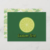 Limoner Schnitt Postkarte (Vorne/Hinten)