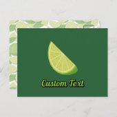 Limoner Schnitt Postkarte (Vorne/Hinten)