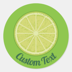 Limoner Schnitt Runder Aufkleber