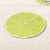 Limoner Schnitt Runder Pappuntersetzer (Angewinkelt)