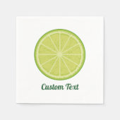 Limoner Schnitt Serviette (Vorderseite)