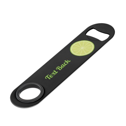 Limoner Schnitt Speed Flaschenöffner (Rückseite Schrägansicht)