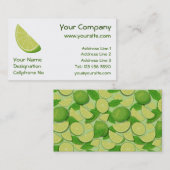 Limoner Schnitt Visitenkarte (Vorne/Hinten)