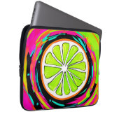 Limoner Slice Pop Art Laptopschutzhülle (Vorne Rechts)