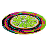 Limoner Slice Pop Art Schneidebrett (Ecke)