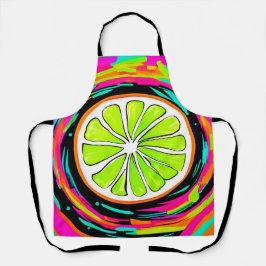 Limoner Slice Pop Art Schürze